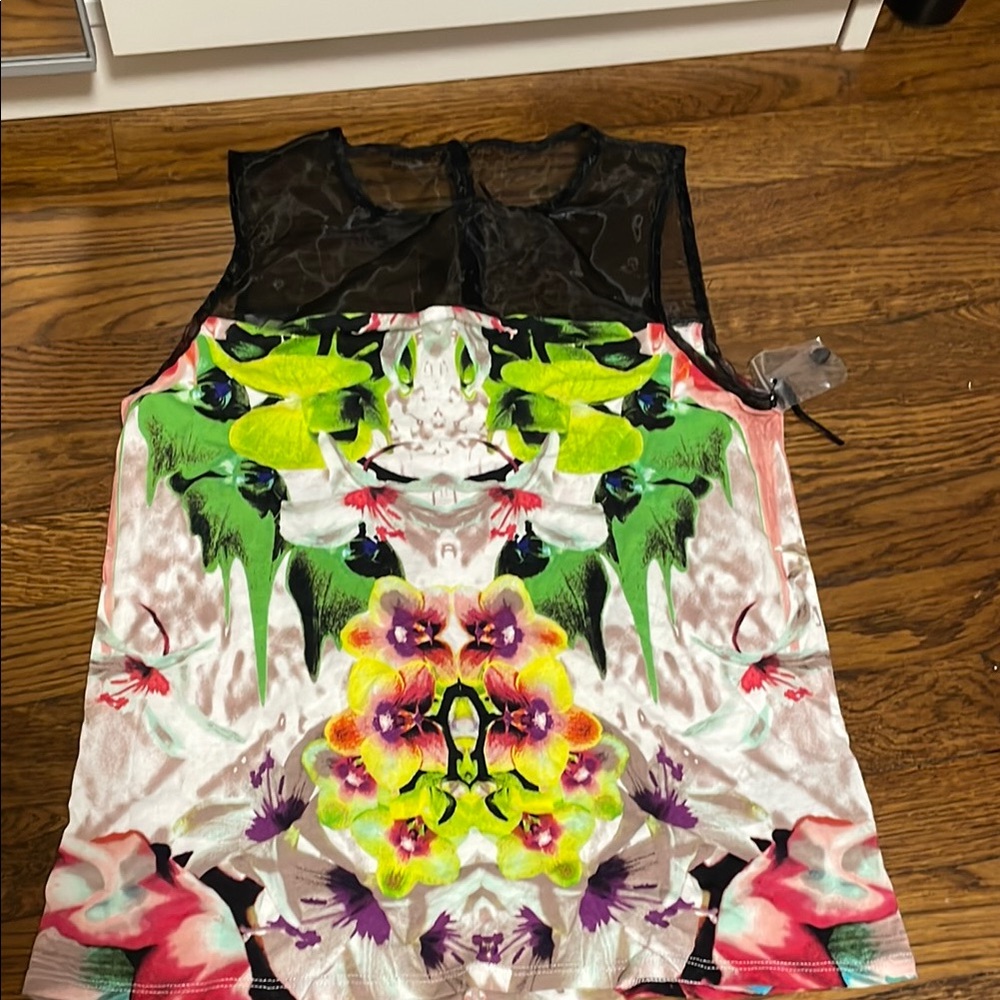 Prabal Gurung Vibrant Multicolor Sleeveless Top